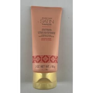 Mary Kay Satin Hands Nourishing Shea Hand Cream Citrus Rose Lotion Rare New